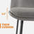 PU Leather Upholstered Counter & Bar Stool Set of 3-714696761