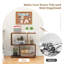 Brenae Geometric Bookcase-650465199