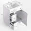 Ensemble de meuble-lavabo simple 24 po Norreen-1808576028-1808576035