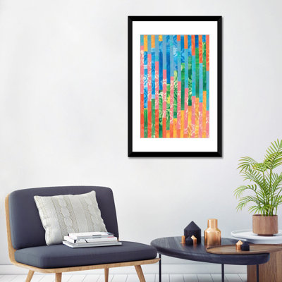 « quilted monoprints vi », impression sur toile