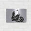 «Harley Davidson and Rider» par Clive Branson - impression sans cadre sur métal-1686998071