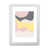 White Framed