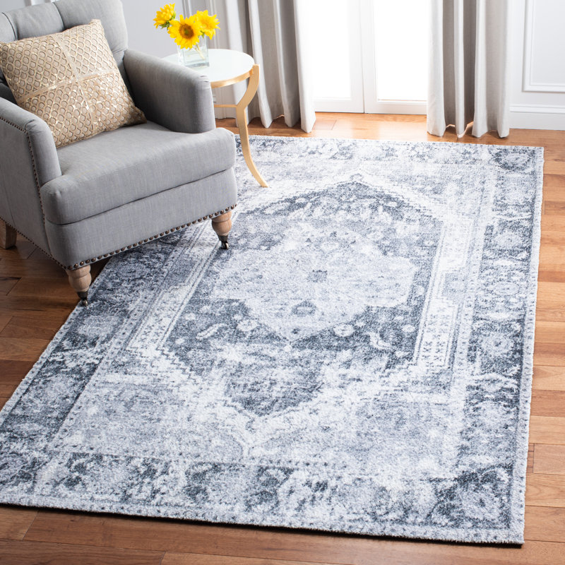 Classic Vintage Hand Tufted Performance Oriental Rug, Rectangle 5' x 8'
