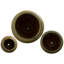 31 in. Distressed Antique Ceramic Round Planter (31 in. L x 31 in. W x 31 in. H) with Drainage Hole