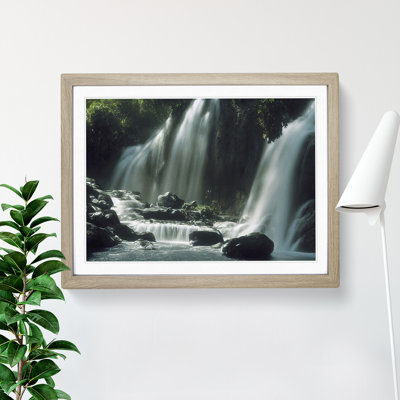 Striking Waterfall - Single Picture Frame Print