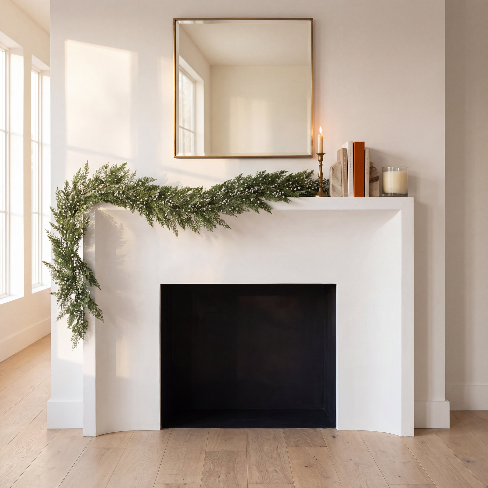 120" Juniper Cedar Christmas Garland