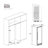 Empava Dual Zone 23.4'' 160 Bottle Wine Refrigerator with Reversible Door