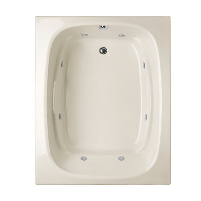 Designer Alexis 60" x 48" Combination Acrylic Bathtub