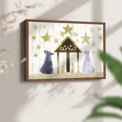 Chirstmas Art-II - Reproduction encadrée - Restickable