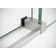 Eclipse 56 - 60 in. x 78 in. Fully Frameless Sliding Shower Door