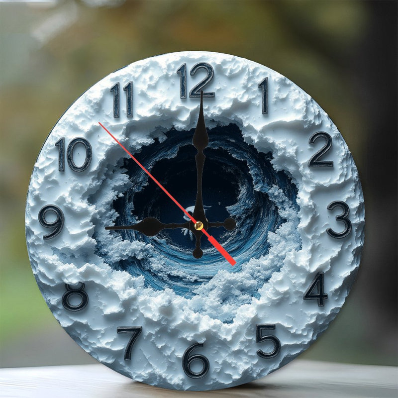 Colorful Jellyfish Clock