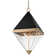 Coltrane 8 - Light Geometric Chandelier