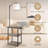 Floor Lamp With Table, End Table With Charging Station-1070520964