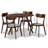 Xaverius 4 - Person Solid Wood Top Four Leg Dining Set-89116633