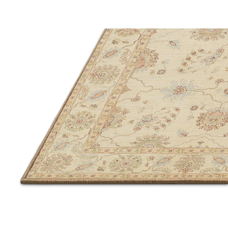 Tapis brun/brun clair traditionnel Viewcrest, Rectangle 3 pi x 5 pi