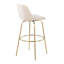 Lakyia Swivel Upholstered Counter Stool with Metal Frame-87456039