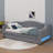Twin XL Daybed With Enhanced LED Lighting And A Dual-Drawer Storage Solution-442395745