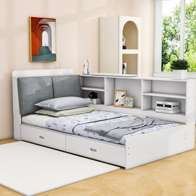 Marrah Upholstered Platform Bed