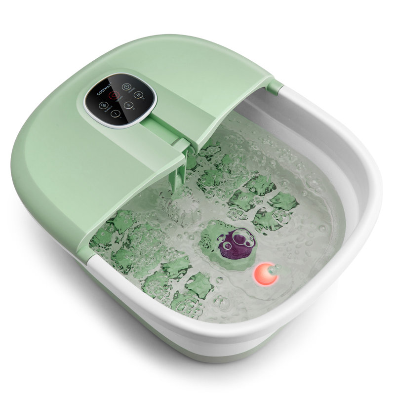 Folding Foot Bath Massage, Green