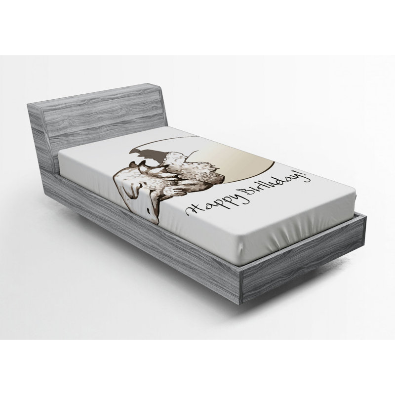 Microfiber Fitted Sheet, Twin Fitted Sheet