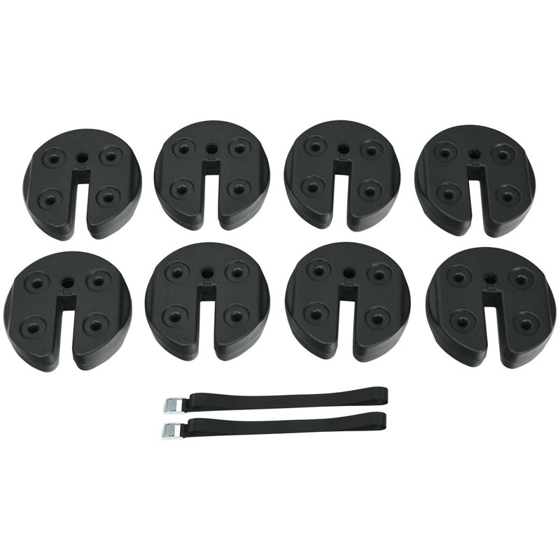 Gymax Black Plastic Weight