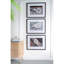 Art mural corde 30 "x 24" avec cadre noir