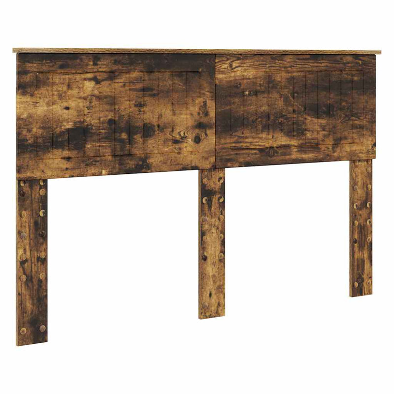 Panel Headboard, EU Double - 140 x 200 cm, Smoked Oak