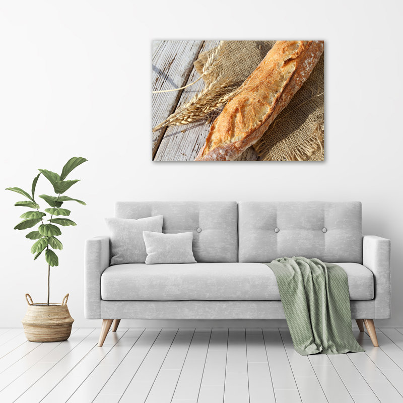Fresh Baguette - Wrapped Canvas Print