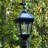  Black 1 -Light 25.63" H Solar Powered Lantern Head