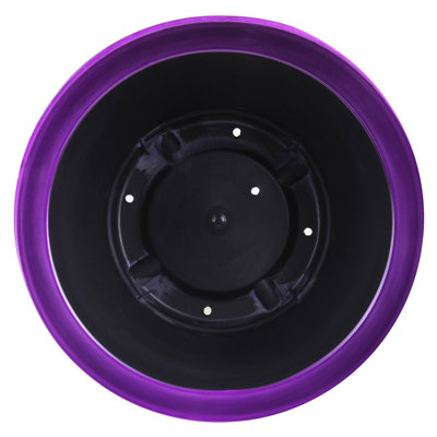 Maisonette Round Pot Planter with Drainage Holes
