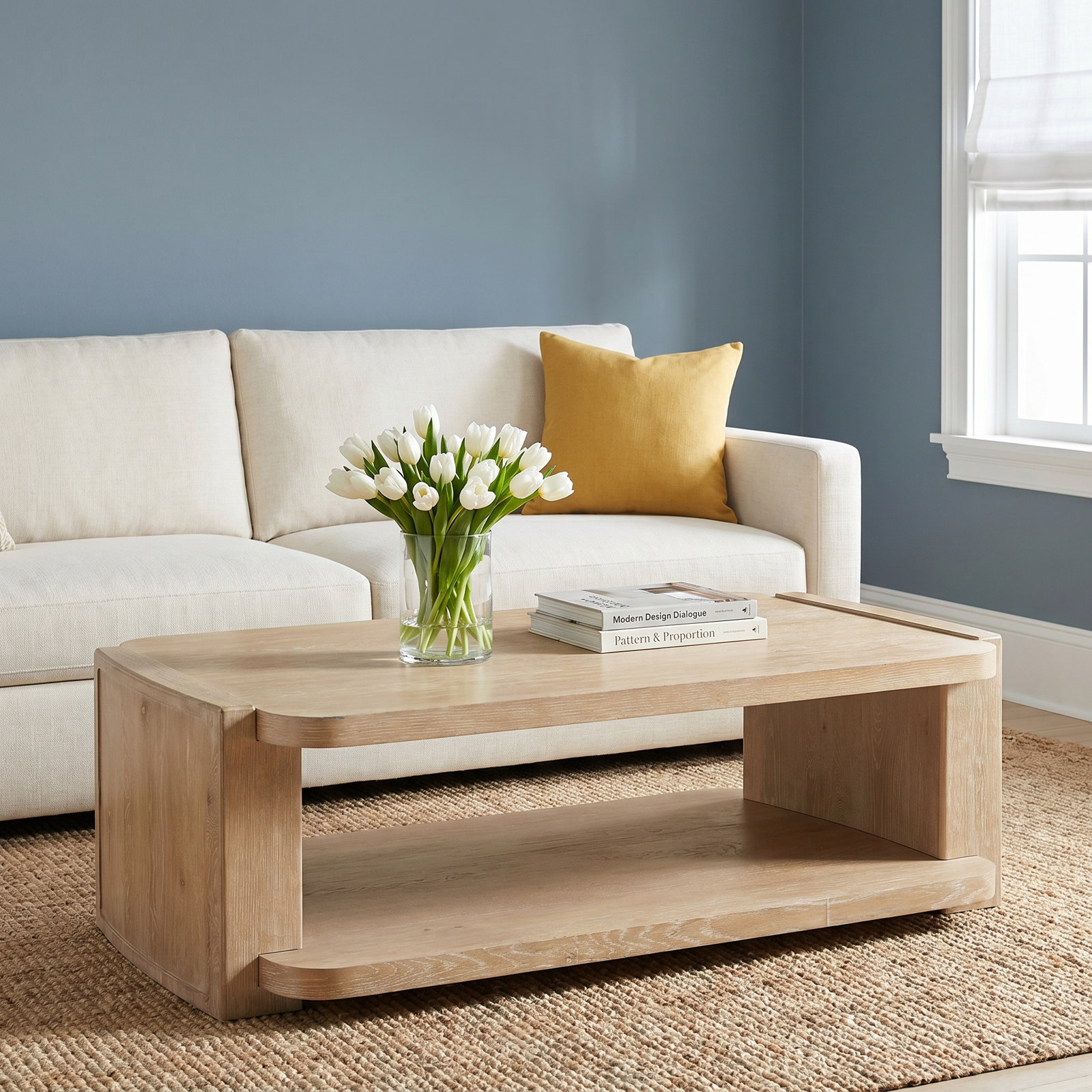 Bellmont Solid Wood Single Coffee Table