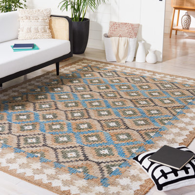Goodwyn Flat Weave Jute Southwestern Rug