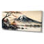 Paysage japonais en aquarelle II - art mural japonais pour le salon-208239276-22101395