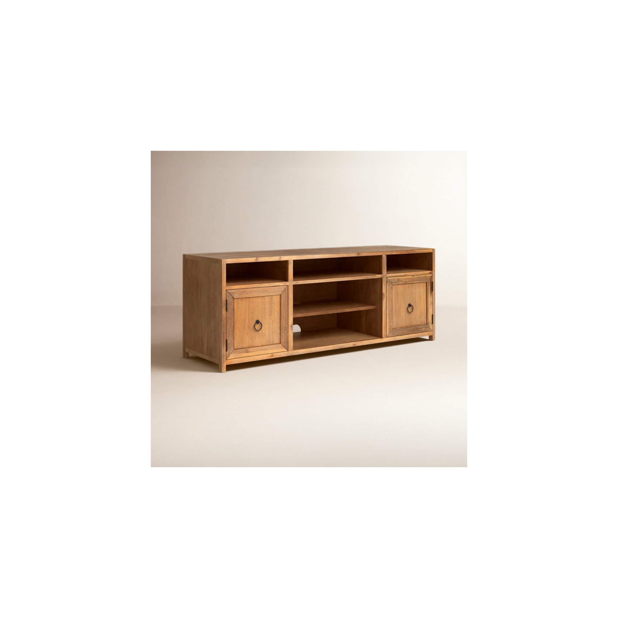 Elin 65'' Media Console, Natural