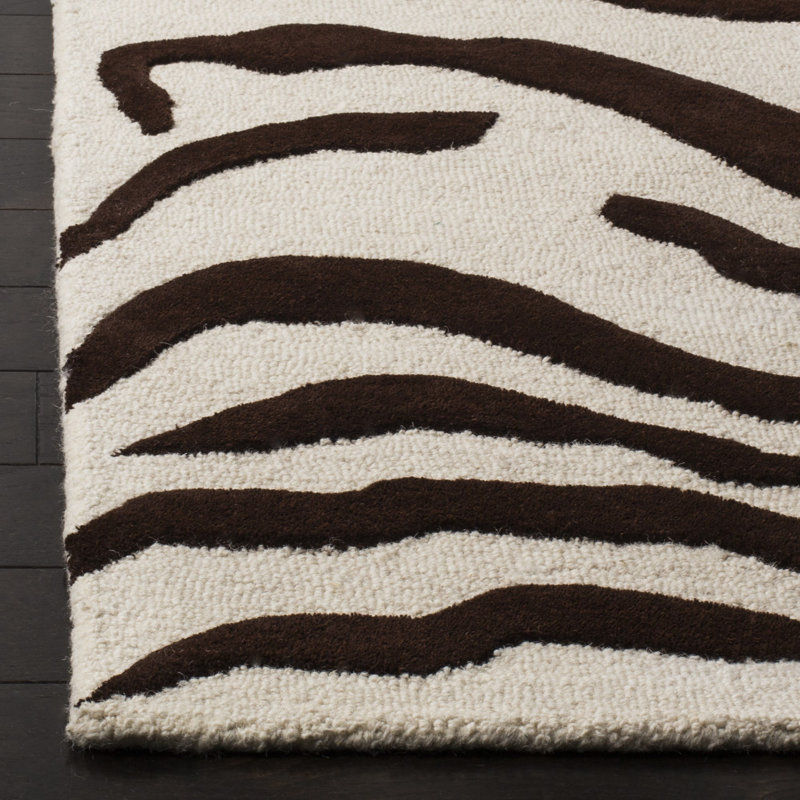 Tapis en laine touffeté à la main Cambridge, Rectangle 6 pi x 9 pi