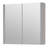 Korecky W 32'' H Surface Framed Wall Mounted Medicine Cabinet with Mirror and 2 Shelves in Charcoal Gray-1400718359-1400718363