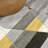 Fayma Retro Diamonds Geometric Yellow/Gray/Cream Rug-293255673