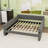 King Upholstered Daybed with USB Ports and Slats-700419402