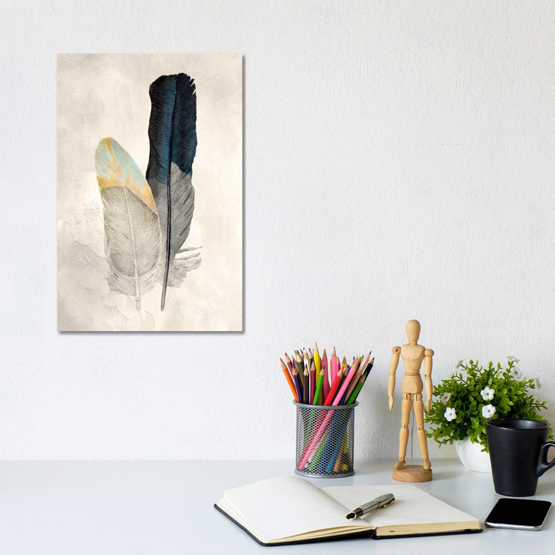 Two Of A Kind I by Kimberly Allen - Wrapped Canvas Print, 30.48cm H x 20.32cm W x 1.905cm D
