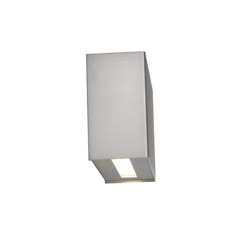 Blok 1 - Light LED Flush Mounted Sconce, Black, 3500K