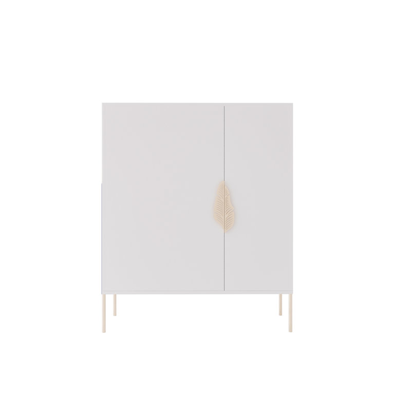 Phillipsburg 8 Pair Shoe Storage Cabinet, White