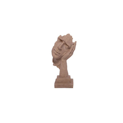 Resin Figurine Beige