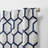 Nicole Miller Hexa Geometric Print Hidden Tab/Rod Pocket Top Light Filtering Curtain Panel Pair-40342351-40342354