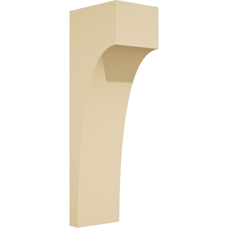 Corbeau en uréthane Huntington Signature, brun clair apprêté, H 24 po x l 6 po x P 8 po