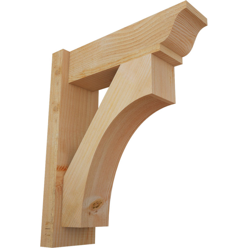 Persienne en bois Westlake, Sapin Douglas de 6 po (sciage brut), P 18 po x H 22 po