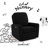 Amalfi Swivel Power Reclining Rocking Chair Glider with Dual USB Charging -112964287