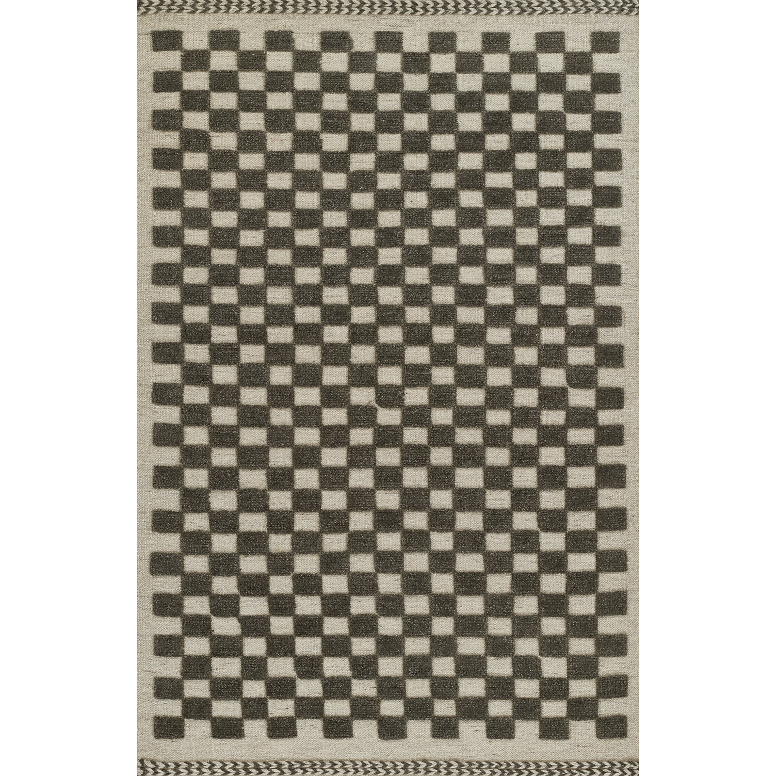 Azle Handmade Wool Rug, Rectangle 8' x 10'