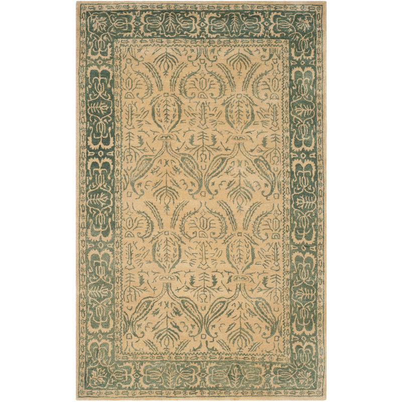Tapis oriental en laine Groton, Rectangle 5'6" x 8'6"