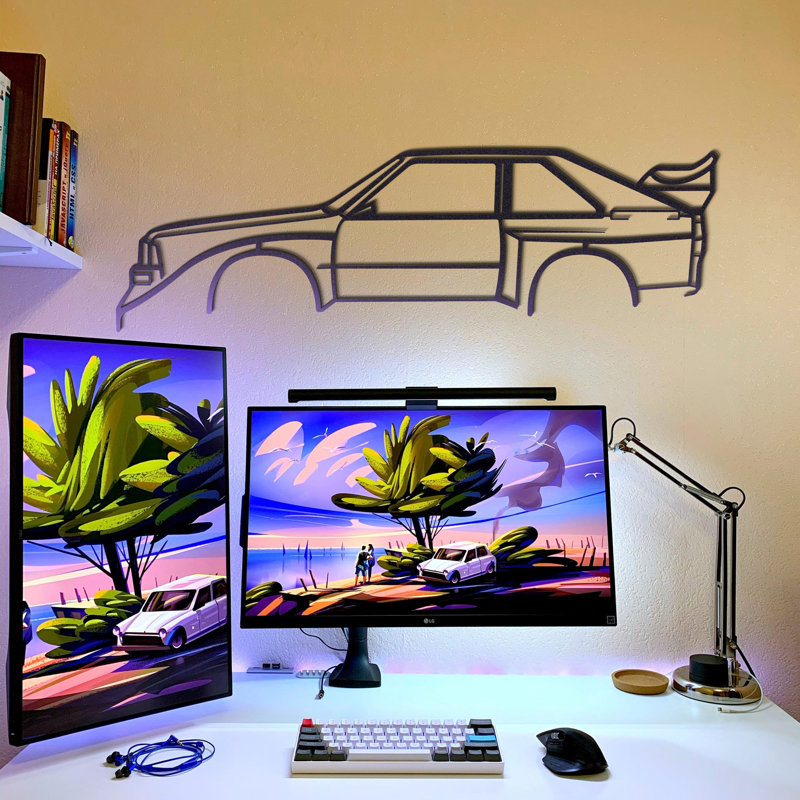 No Frame Print on Metal, 69" H x 23" W