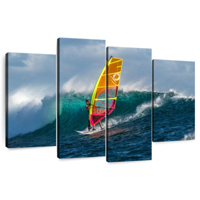Sireci Windsurfer In Mauritius